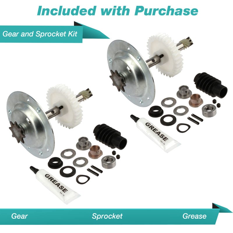 GARAGE STOP 2X for Liftmaster 41C4220A Gear and Sprocket Kit fits Chamberlain, Sears, Craftsman 1/3 and 1/2 HP Chain Drive Models, Liftmaster Replacement Parts - Image 3
